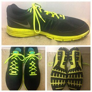 Nike Mens Size 13 Air Relentless 3 616271-003 Black Running Shoes Sneakers